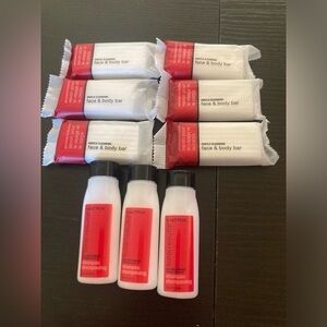 4/$25 MAtrix Shampoo and Face & Body Bar travel set. Includes 6 bars of soap